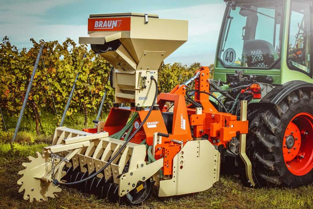 Braun Rotary Harrow & Seed Drill