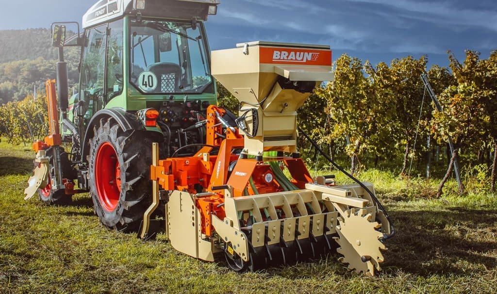 Braun Rotary Harrow & Seed Drill