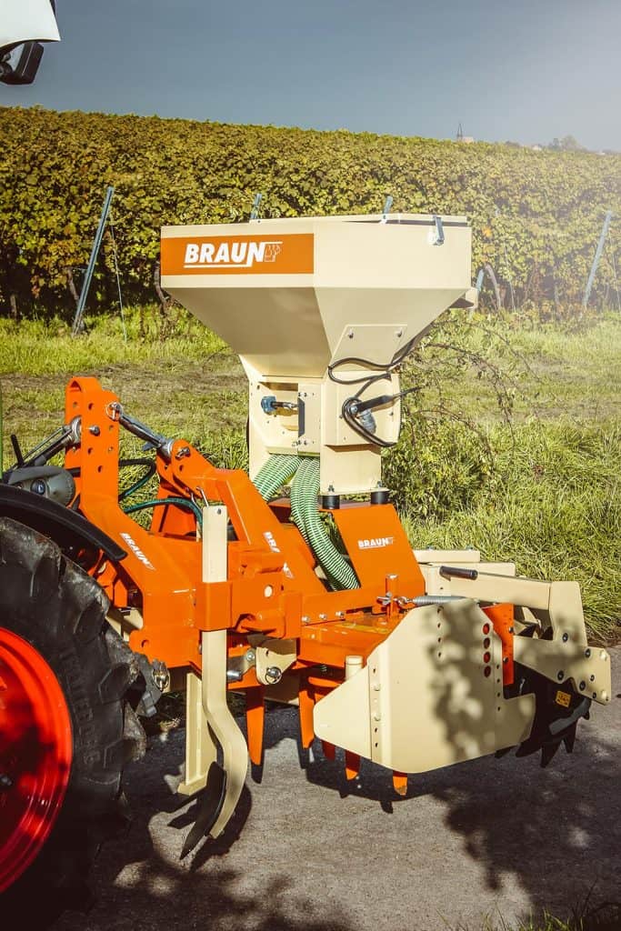 Braun Rotary Harrow & Seed Drill