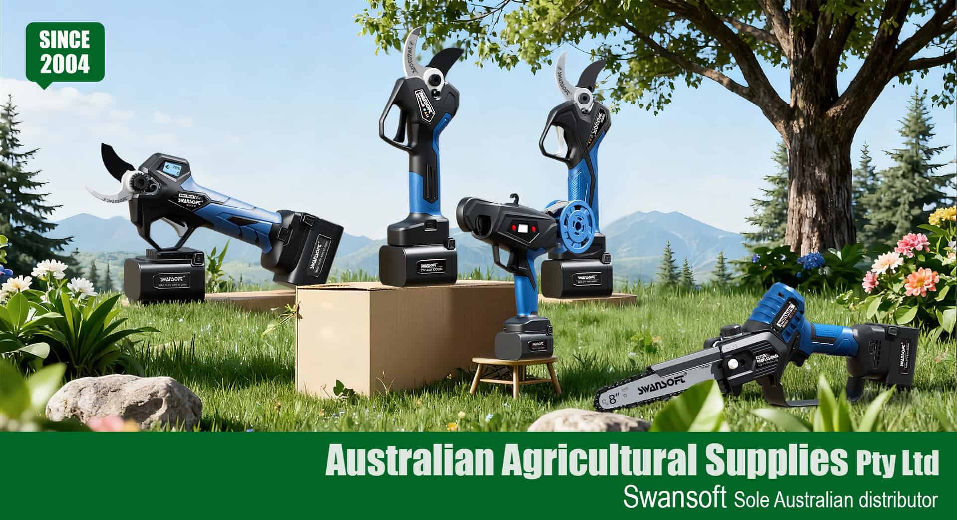 Aust Ag Supplies, Swansoft sole Australian Distributor. 